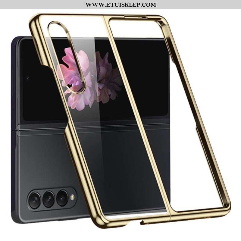 Etui do Samsung Galaxy Z Fold 4 Przezroczysty Metalik